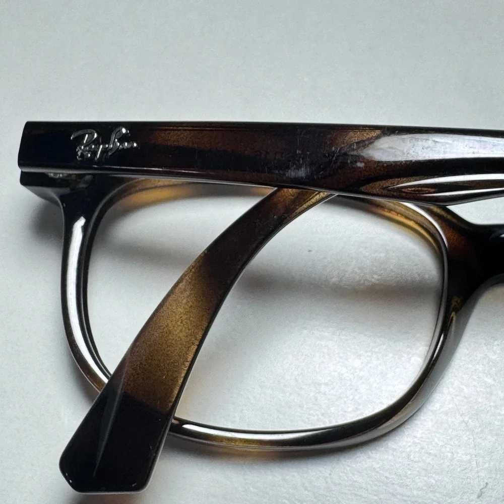 Ray-Ban RB 1584 3685 Havana Tortoise Eyeglasses Frame 46-16-125 Designer Glasses